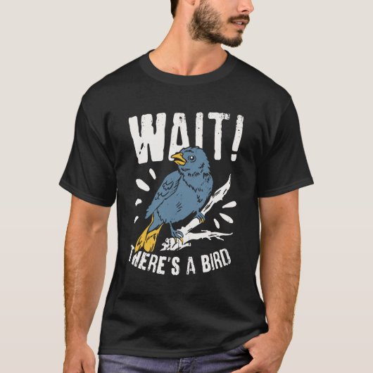 Vogelbeobachtung Vogelbeobachter Bird Watcher Gesc T-Shirt (Vorderseite)