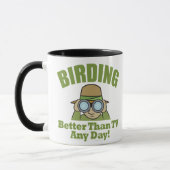 Vogelbeobachtung, Vogelbeobachtung Tasse (Links)