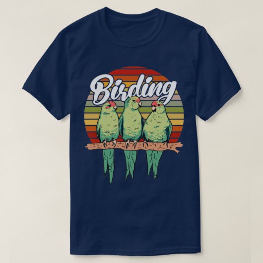 Vogelbeobachtung-Vogelbeobachtung von Vögeln T-Shirt (Design vorne)