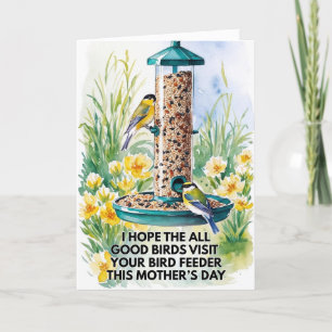 Vogelbeobachtungskarte der Mutter-Day-Card-Vogelsc Feiertagskarte