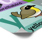 Vogelbewohnung Poster (Ecke)