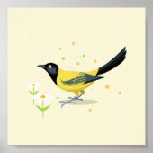 Vogelbild Poster (Vorne)