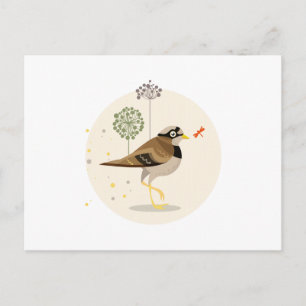 Vogelbild - Sommerfarben Postkarte