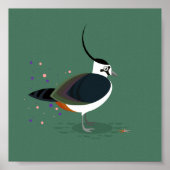 Vogelbild - Stillstand Poster (Vorne)