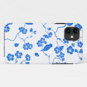 Vogelbilder, nahtlose Muster, Blume Case-Mate iPhone Hülle (Rückseite (Horizontal))