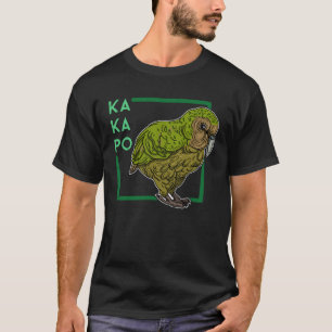 Vogelbiologe Kakapo Vogelbeobachter T-Shirt