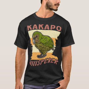 Vogelbiologe Kakapo Vogelbeobachter T-Shirt