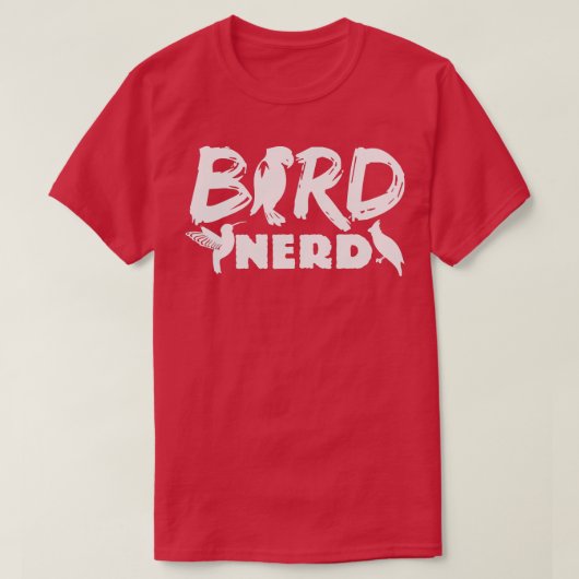 Vogelbiologe VogelZoologie Ornithologie des Nerds T-Shirt (Design vorne)