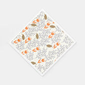 Vogelblätternatur Napkins Serviette (Ecke)