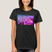Vogelblick auf das Stadtzentrum von Miami, Florida T-Shirt (Vorderseite)