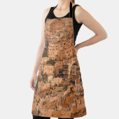 Vogelblick auf die arabische Stadt. Amman. Jordani Schürze (InSitu)