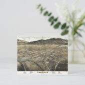 Vogelblick auf Leadville, Colorado (1879) Postkarte (Stehend Vorderseite)