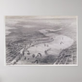 Vogelblick auf New Orleans Poster (Vorne)