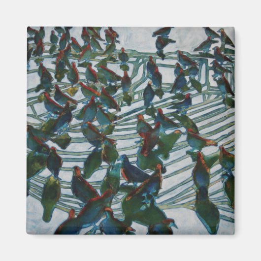 Vogelboot 3 magnet (Vorne)