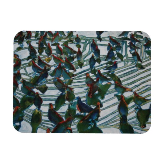 Vogelboot 3 magnet (Horizontal)