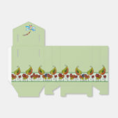 Vogelborte  Geschenkschachtel (Ungefaltet)