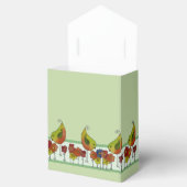 Vogelborte  Geschenkschachtel (Geöffnet)