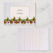 Vogelborte Visitenkarte (Vorne/Hinten)