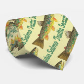 Vogelbrown Forellenflieger, Einzigartiger Angler Krawatte (Gerollt)