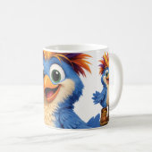 Vögelchen Kaffeetasse (VorderseiteRechts)
