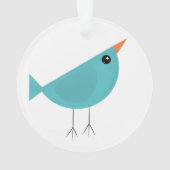 Vögelchen Ornament (Rückseite)