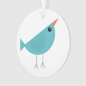 Vögelchen Ornament (Vorderseite)