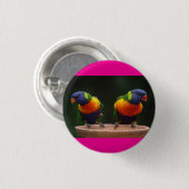 Vögelchen sind süß  button (Vorne & Hinten)