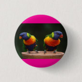 Vögelchen sind süß button (Vorderseite)