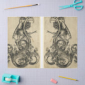 Vogelcorbel-Kram-Zeitschriften-Element-Blatt Seidenpapier (Basteln)