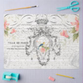 Vogeldekoupage Seidenpapier (Basteln)