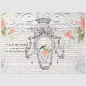 Vogeldekoupage Seidenpapier (Vorderseite)