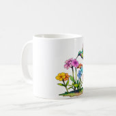 Vogeldesign (3) - von Maaya _Prints Kaffeetasse (Vorderseite Links)