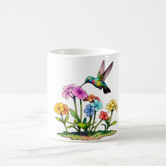 Vogeldesign (3) - von Maaya _Prints Kaffeetasse (Mittel)