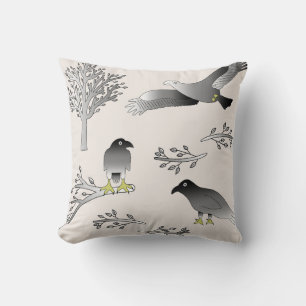 Vogeldesign Kissen
