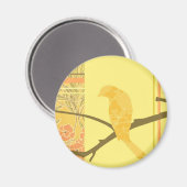 Vogeldesign lieben2-2 Magnet (Vorderseite/Rückseite)