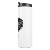 Vogeldesign Thermosbecher (Nach rechts gedreht)