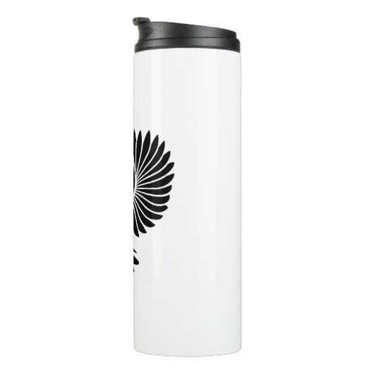 Vogeldesign Thermosbecher (Nach rechts gedreht)