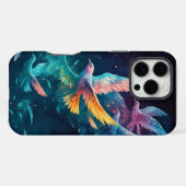 Vogelelegance iPhone Hülle (Rückseite (Horizontal))