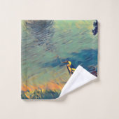 Vogelfang Badhandtuch Set (Waschlappen)