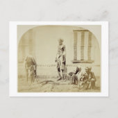 Vogelfänger, Hindus in Delhi, 19. Jahrhundert Postkarte (Vorderseite)