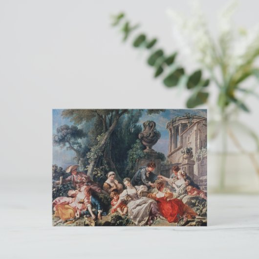 Vogelfänger Postkarte (Stehend Vorderseite)