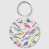 Vogelfarbe Schlüsselanhänger (Vorderseite)