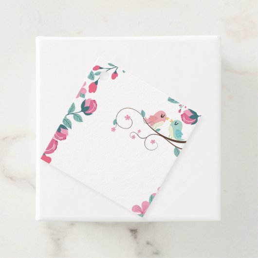 Vogelfeder Geschenkanhänger (Beispiel)