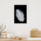 Vogelfeder Poster (Küche)