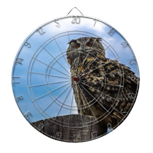 Vogelfedern Tierart zerstören Liebe des Friedens Dartscheibe