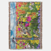 Vogelfeld von Blume Decke (Vorderseite Vertikal)