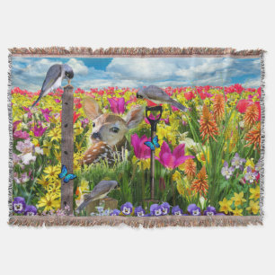 Vogelfeld von Blume Decke