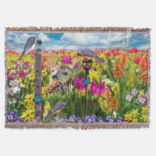 Vogelfeld von Blume Decke (Vorderseite)