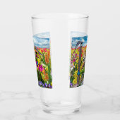 Vogelfeld von Blume Glas (Links)