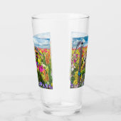 Vogelfeld von Blume Glas (Rechts)